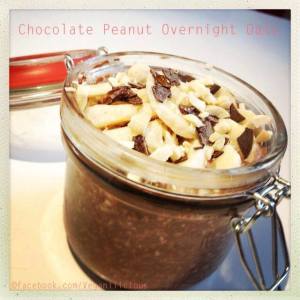 Chocolate Peanut Overnight Oats